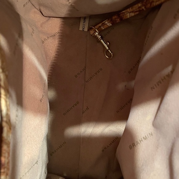 Brahmin Small Caroline Camel Sarfi  melbourne - Picture 9 of 11